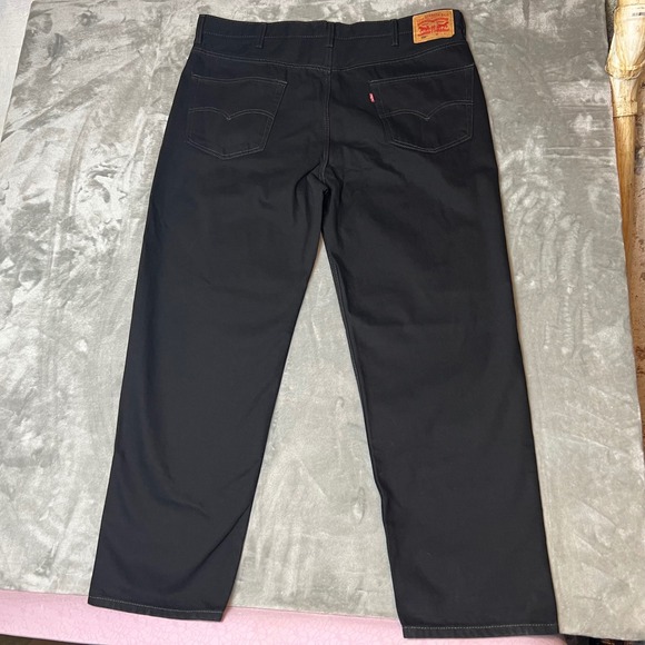 Levi's 541 Athletic Fit Black Jeans Mens Size 44x32 Stretch Denim EUC - Picture 6 of 6